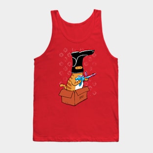 Cat in the Box Tank Top